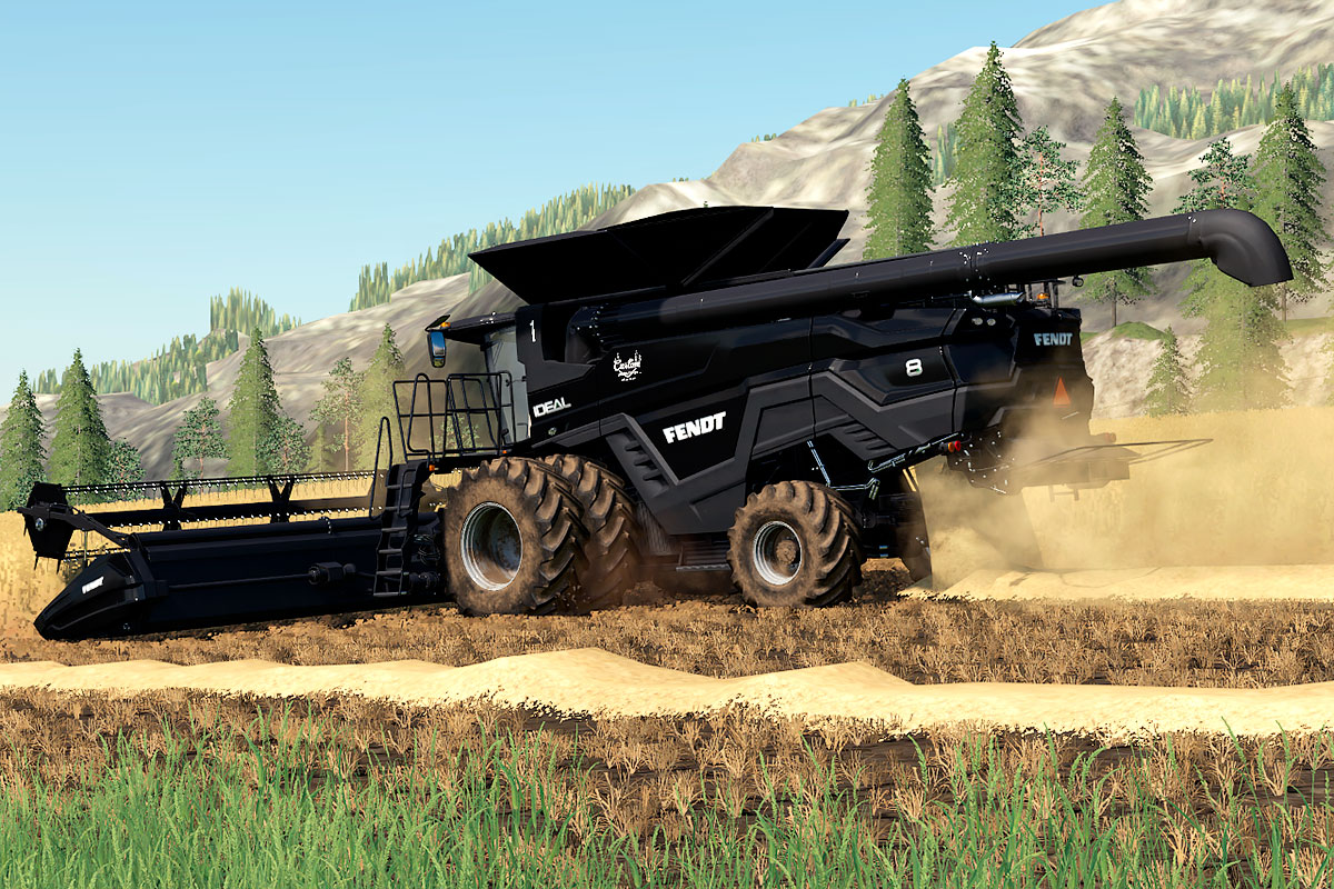 Download the AGCO Ideal Combine Harvester US & Canada - FS19 Mods.