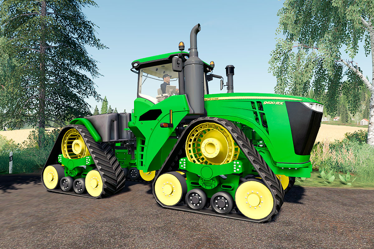 Джон дир 9. John Deere 9rx. Трактор John Deere 9rx. Fs19 John Deere 9rx. John Deere 9 fs19.