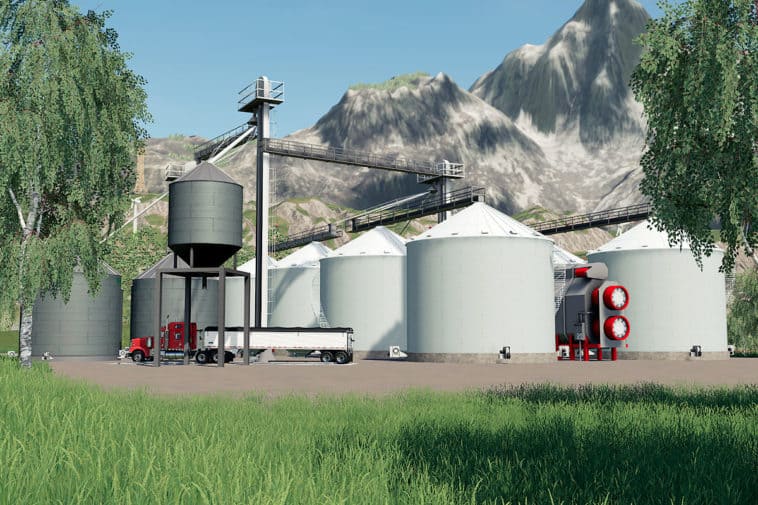 Download the Large Placeable Grain Bin Complex • FS19 Mods