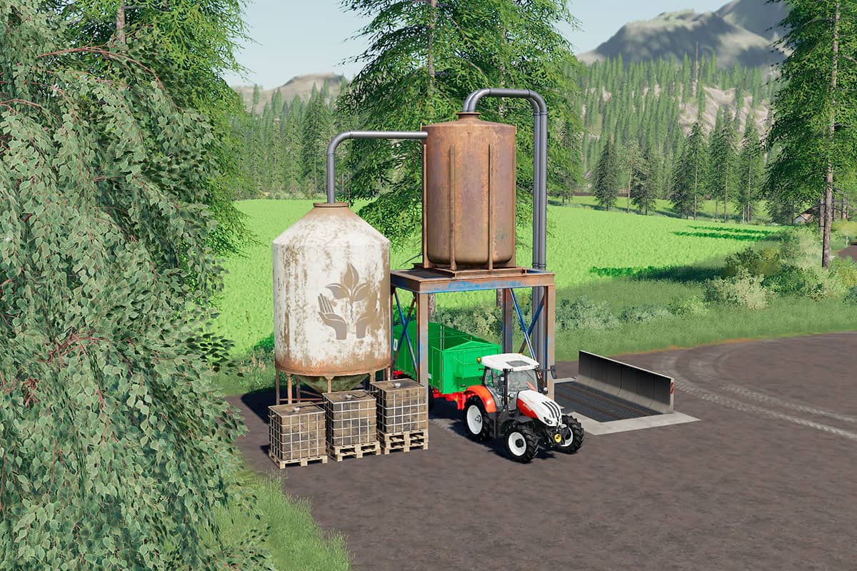 Download The Placeable Storage Silo Seeds Fert Lime Fs19 Mods