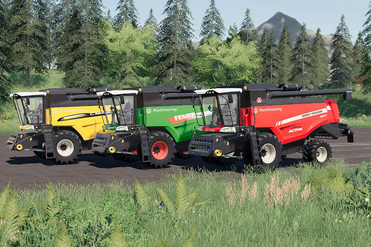 Now you can download the AGCO Harvesters Pack (Fendt/Massey Ferguson/Challe...