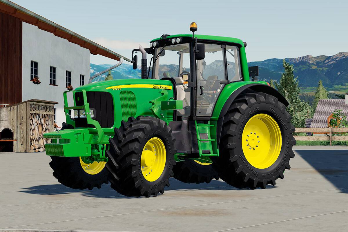 Download FS19 Mods John Deere 6X20 Tractor Series Mod.