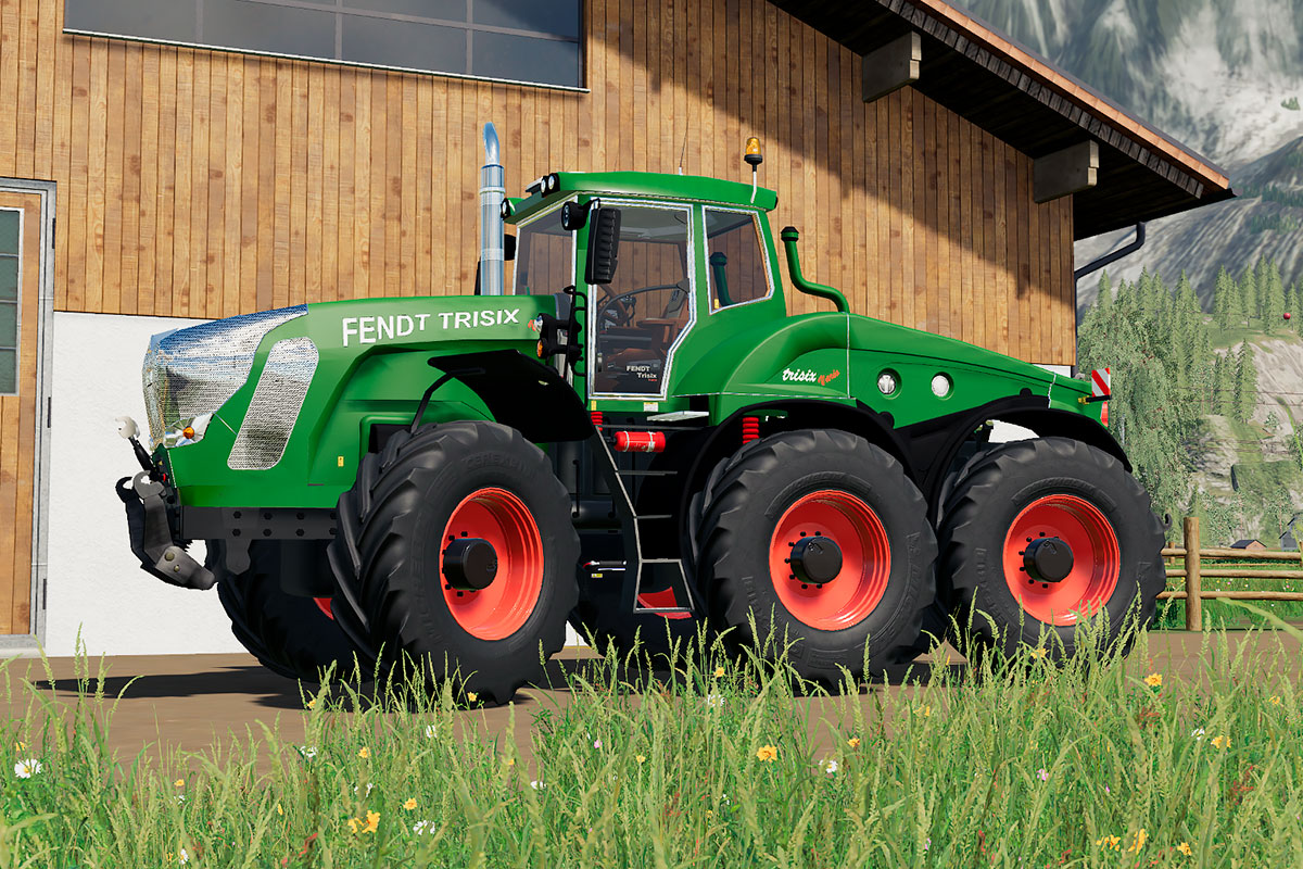 Download FS19 Mods Fendt Trisix Concept Tractor (540 to 1,500 HP) .