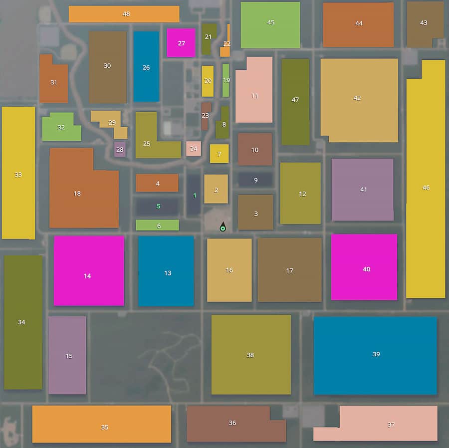 Here are the most important facts about this FS19 mod map. 