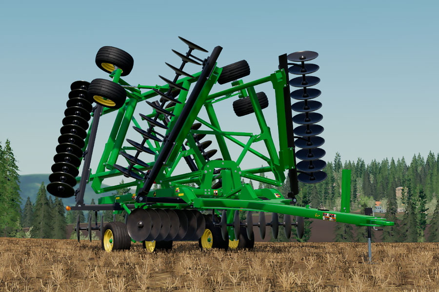 Fs19 Mods The John Deere 2410 Chisel Plow 3 Sections