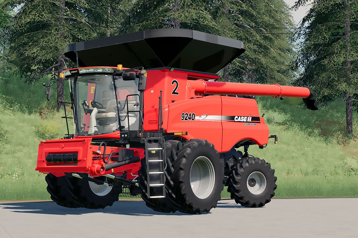 FS19 Mods US Case IH Axial-Flow 240 Series Combines Yesmods.