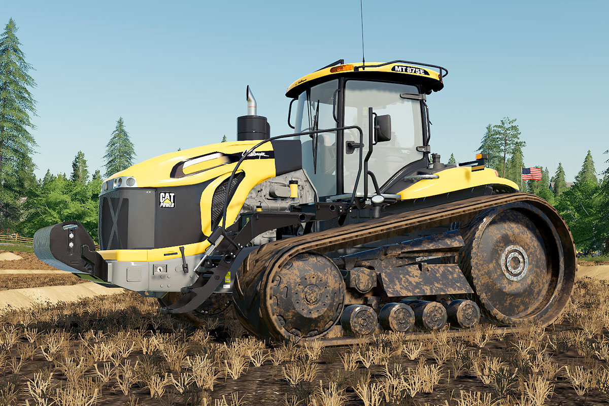 Fs19 Mods The Cat Challenger Mt 800 Series Tractors Yesmods