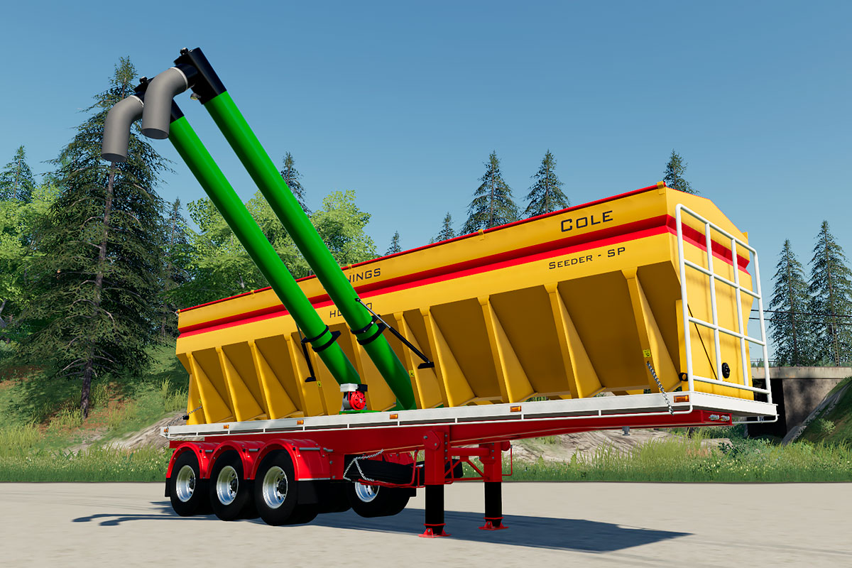 Fs19 Mods Cole Grouper Hd 2000 Seed And Fertilizer Tender Yesmods