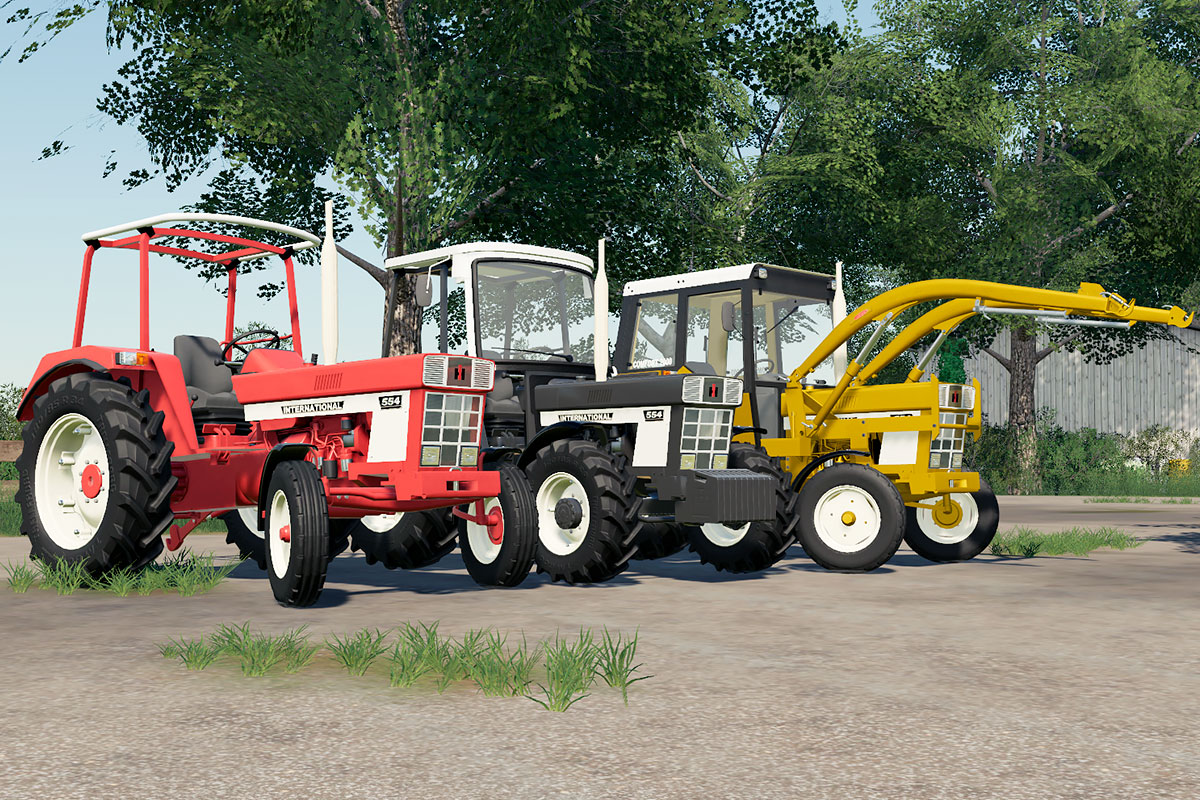 Great Fs19 Mods Ihc 554 644 Classic Tractors Yesmods