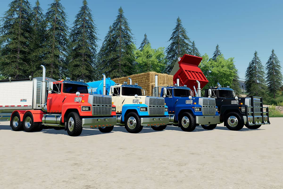 Great FS19 Mods * Ford LTL 9000 Truck * Yesmods.