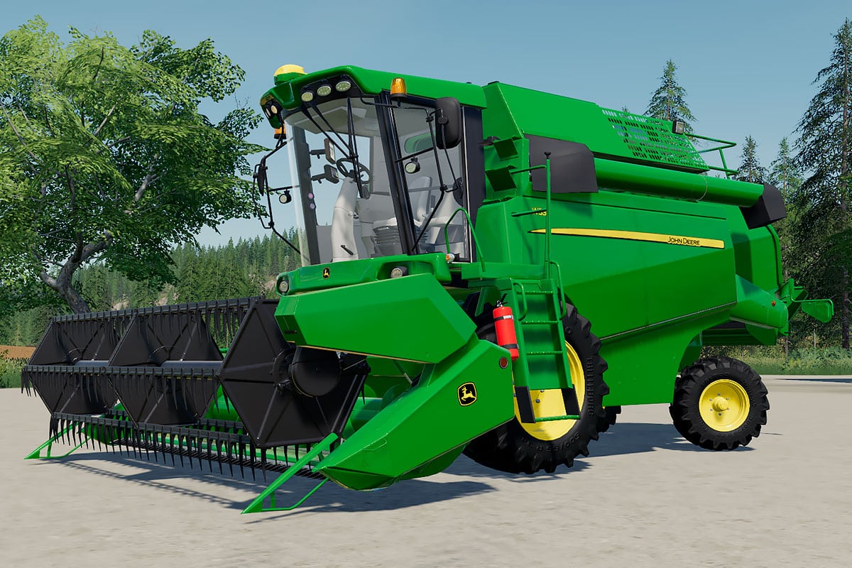 FS19 Mods • John Deere W330 Harvester • Yesmods