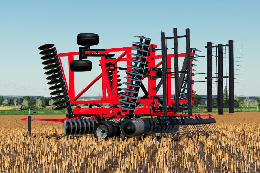 FS19 Mods * Case IH True-Tandem 345 * Yesmods.