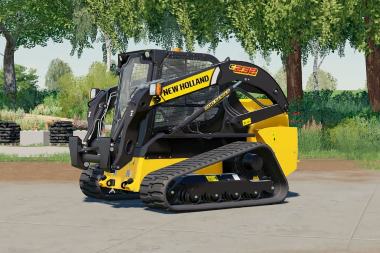 FS19 Mods • New Holland C232 Skid Steer • Yesmods